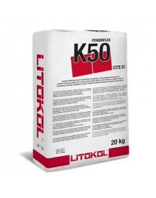Цементный клей Litokol POWERFLEX K50 (K50B0020) Білий