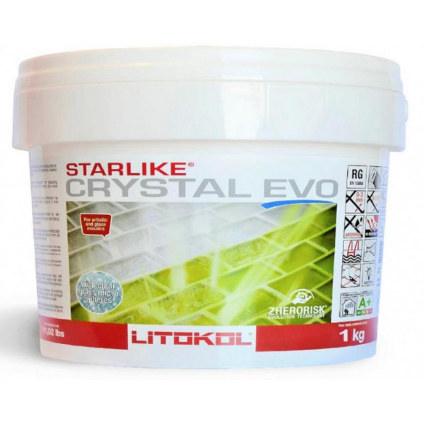 Затирочная смесь Litokol Starlike Crystal EVO CREVO02.6 700 Кристалл 1 кг