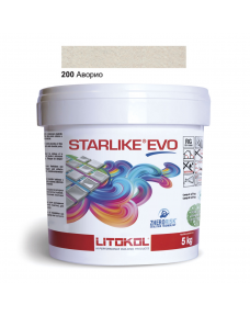 Затирочная смесь Litokol Starlike EVO STEVOAVR0005 200 Аворио 5 кг