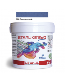 Затирочная смесь Litokol Starlike EVO STEVOBAV0005 330 Васильковый 5 кг