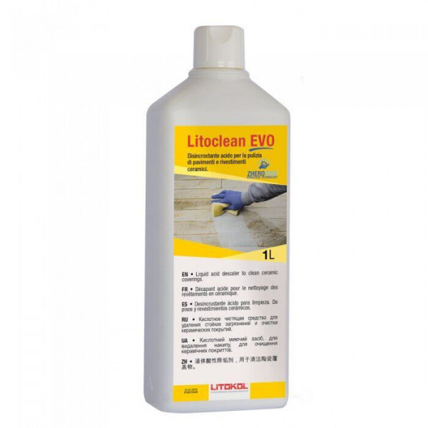 Очищувач Litokol Litoclean EVO 1 л (LCLEVO0121), Без кольору