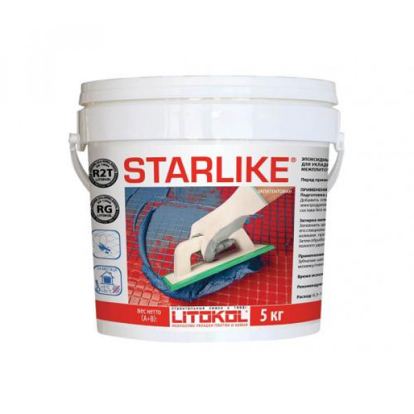 Затирочная смесь Litokol Starlike Glamour STRCRL0005 С.230 Коралл 5 кг