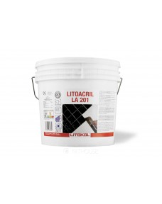 Дисперсійний клей Litokol Litoacril для плитки Клас D1T, 25 кг (LA2010025), Білий