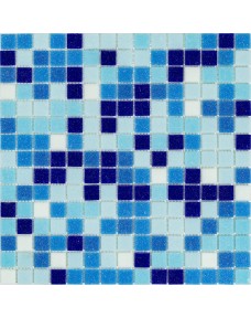 Мозаїка Stella di Mare R-MOS B113132333537 мікс блакитний-6, 2x2 см, 32,7х32,7 см, 1кв.м.
