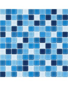 Мозаїка Mozaico de LUX S-MOS HT B25B23B21B20B19B18 AZURO MIX 30х30 см, 1кв.м.
