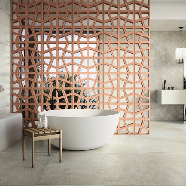 Плитка APE Ceramica Tetra коричневий 200x100x101