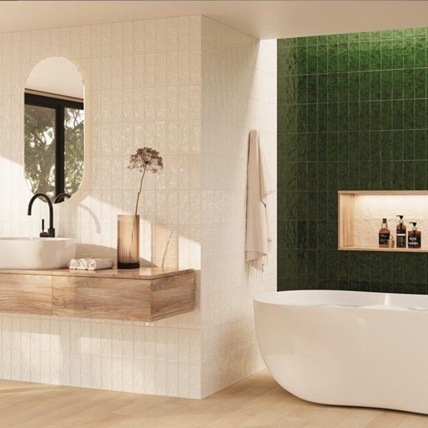 Плитка CERAMICA DESEO Venice білий 200x75x8