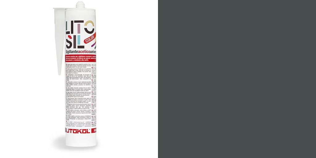 Герметик Litokol Litosil Color Black 1 300 мл LACTBLK10121