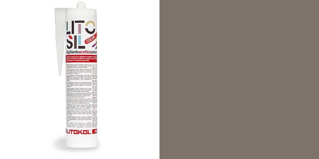 Герметик Litokol Litosil Color Brown 4 300 мл LACTBRW40121