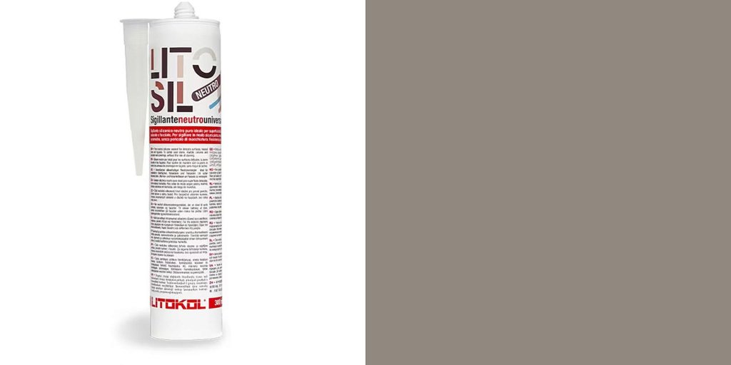 Герметик Litokol Litosil Neutro Silver 3 300 мл LNTRSLV30121